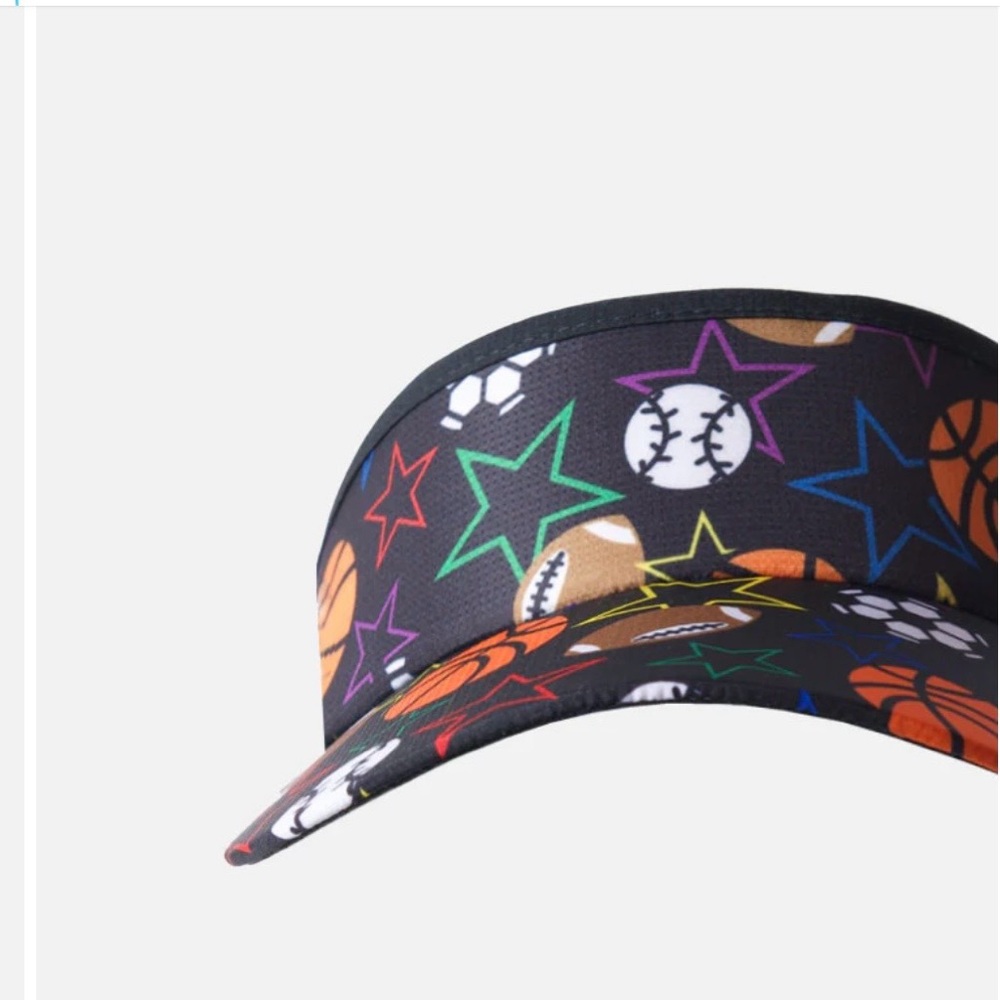 Sparkle Athletic Headsweats Sports Pattern Visor Cap